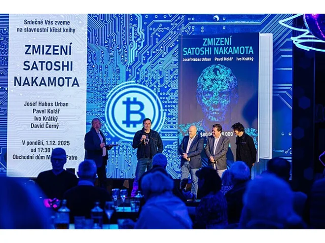Kniha trojice Čechů odhalila krutý osud vynálezce Bitcoinu Satoshi Nakamota