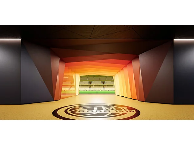 Fotbalový palác za polárním kruhem. Soupeř Slavie chystá unikátní stadion