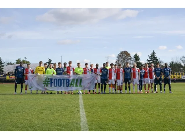 Mladíci Slavie ukázali, jak na to. Juniorka Pražanů nasázela Arsenalu pět gólů