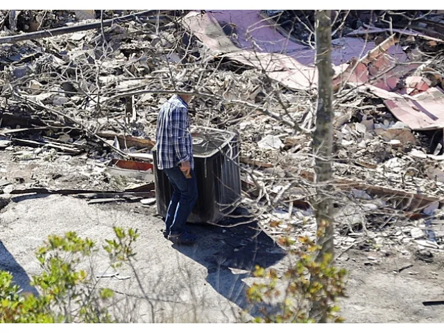 Zdrcený Mel Gibson navštívil svůj vyhořelý dům: Nic z něj nezbylo!