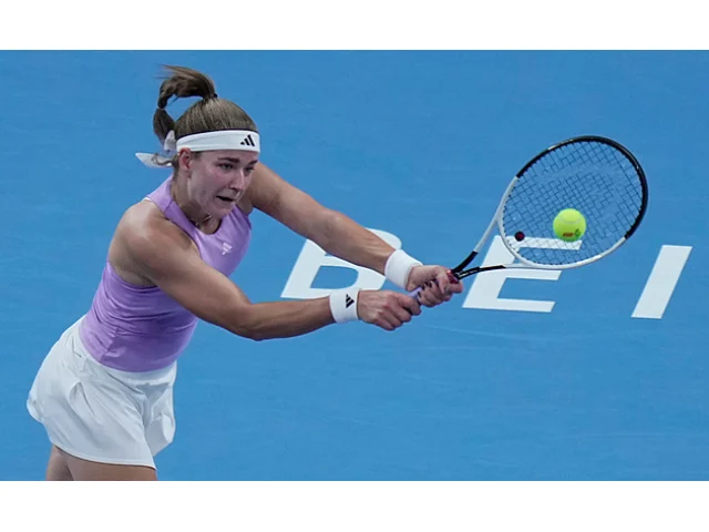 Muchová si poradila s Vondroušovou, v Ósace slaví postup Bouzková i Valentová