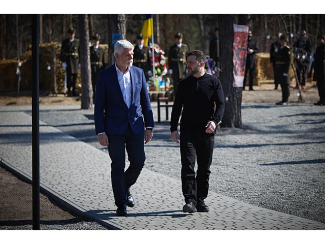 Pavel po schůzce se Zelenským: Česko podporuje vstup Ukrajiny do EU