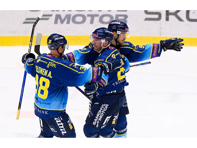 Zlín si v derby poradil se Vsetínem, Litoměřice prodloužily sérii bez porážky