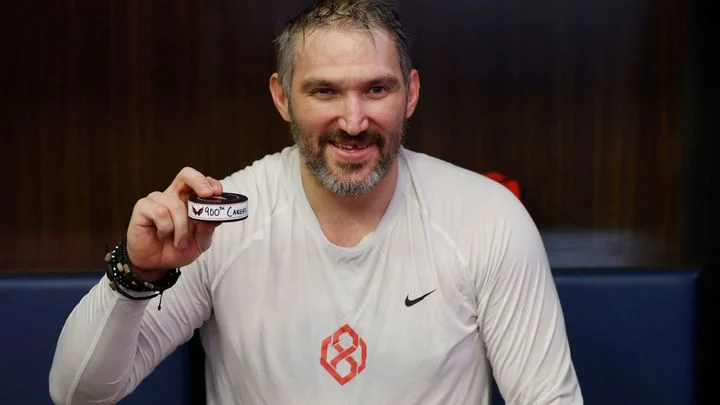 Ovečkin dal jako první hráč v historii NHL 900 branek