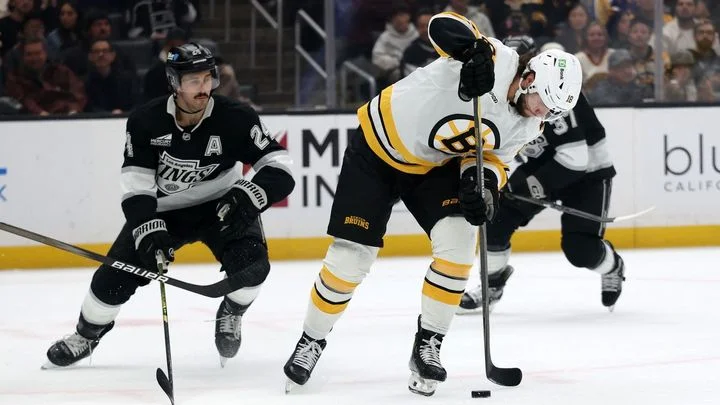 Boston poskládal kompletní český útok. Pastrňák nahrál na vítězný gól