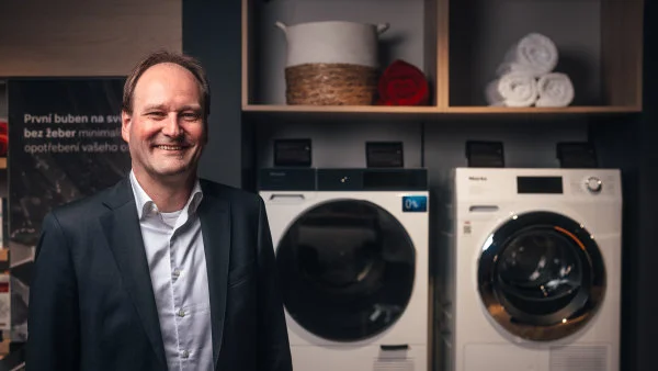 Pan Miele: V Německu roste počet stavebních povolení, a tím i prodeje bílé techniky. Už nejsme na úplném dně, říká šéf stejnojmenné značky