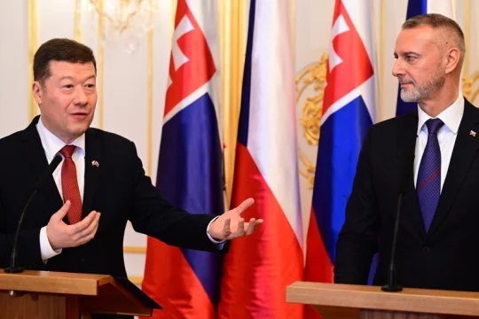 Do ČR zavítá ve středu předseda slovenské Národní rady Raši, setká se s Okamurou