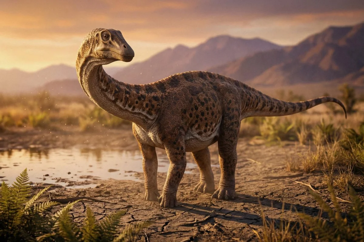 První stopy pigmentu u sauropodů. Fosilní šupiny diplodoka naznačují vzorovanou kůži