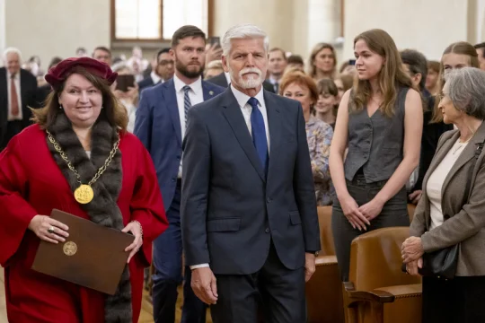 Prezident Pavel dnes v Karolinu jmenuje nové profesory a profesorky