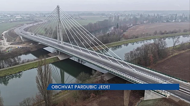 ŘSD otevřelo severovýchodní obchvat Pardubic