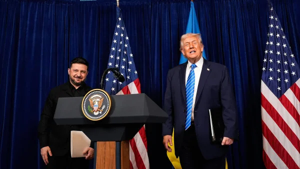 „Můžeme zvítězit bez podpory Ameriky? Ne.“ Zelenskyj se vyjádřil jasně i na adresu ruského vůdce