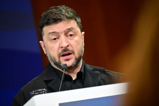 Zelenskyj: Bez podpory USA nemůže Ukrajina ve válce zvítězit