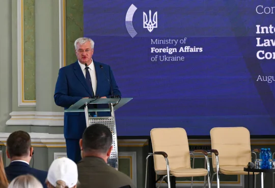 Ukrajinský ministr vyzval šéfa české diplomacie ke konstruktivnímu dialogu