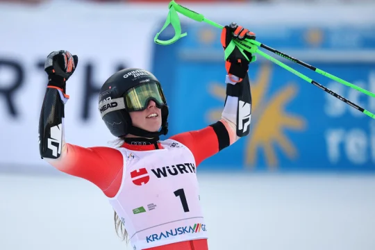 Rastová vybojovala v Kranjské Goře první vítězství v obřím slalomu SP