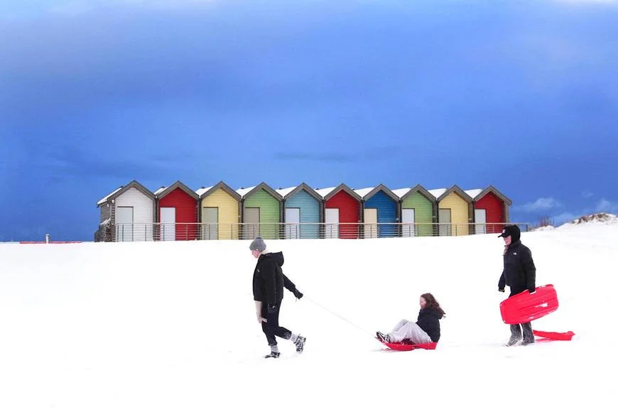 Evropa v zimním hávu: sníh, zpoždění a fotky, které stojí za to