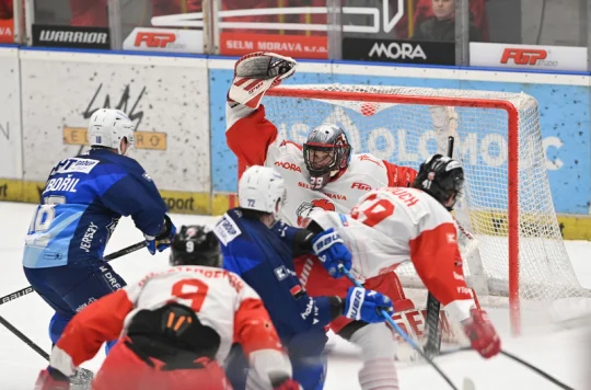 Kometa při premiéře nového trenéra Horáčka prohrála v Olomouci 2:3