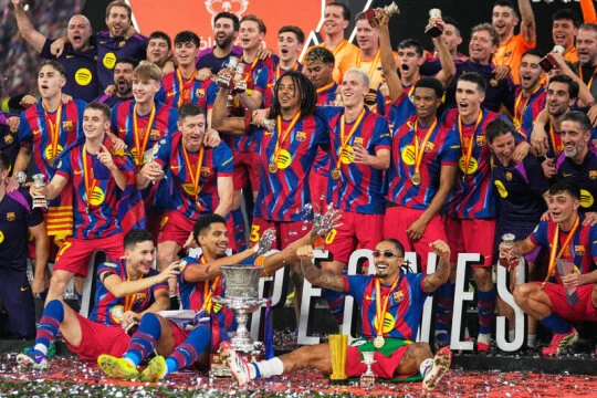 Barcelona ve finále Superpoháru porazila Real Madrid