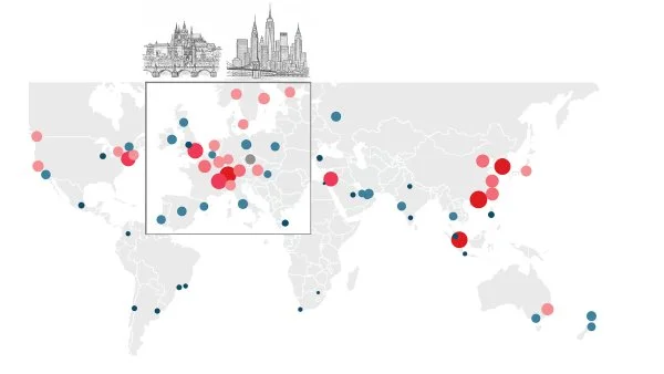 Praha vs. New York. Kde se bydlí dráž