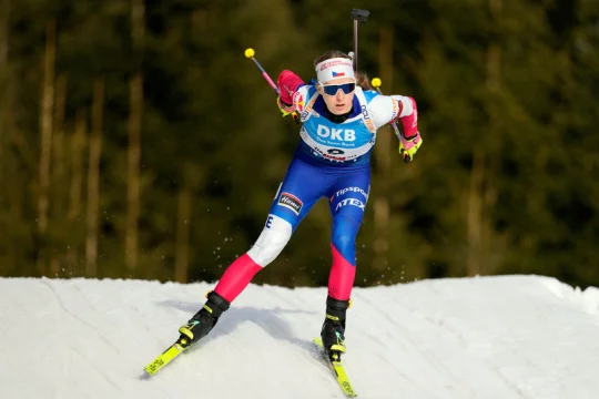 Davidovou trápí znovu bolest zad, biatlonistku čekají vyšetření