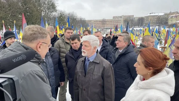 Prezident Pavel je v Kyjevě, čeká ho schůzka se Zelenským