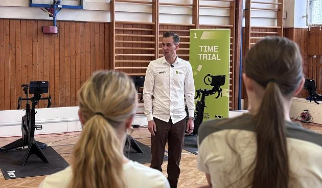 Zdeněk Štybar přivezl cykloakademii do Karlových Varů