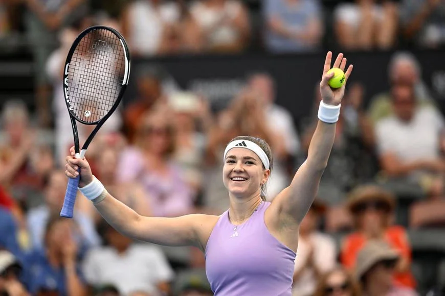 Muchová zkrotila nebezpečnou Rumunku a je první Češkou ve druhém kole Australian Open