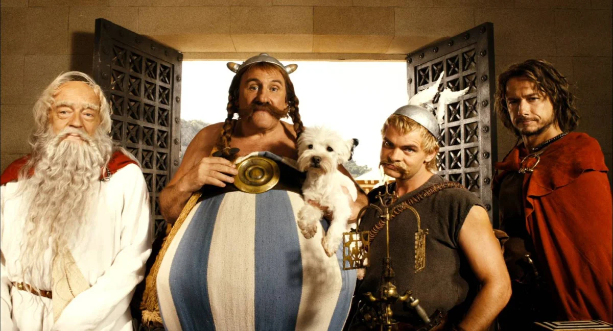 Asterix a Olympijské hry: Nejdražší film Evropy, Clavier práskl do bot a zrušený Van Damme