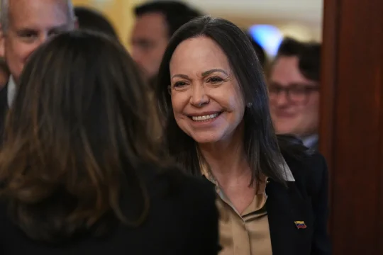 Machadová by se mohla podílet na dění ve Venezuele, míní Trump