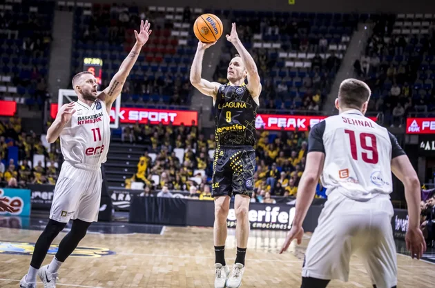 Skvělý úvod, pak vládlo Tenerife. Nymburk padl v prvním osmifinále Ligy mistrů