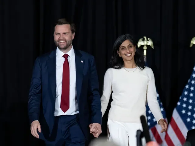 Usha Vanceová, žena amerického viceprezidenta Vance, čeká čtvrté dítě