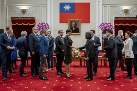 Tchaj-wan ocenil Pekarovou Adamovou za rozvoj vztahů s ČR