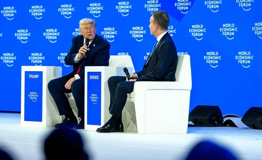 Trump v Davosu: Když se bude dařit USA, bude se dařit celému světu