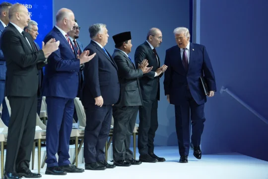 Prezident Trump podepsal dokument ustavující Radu míru