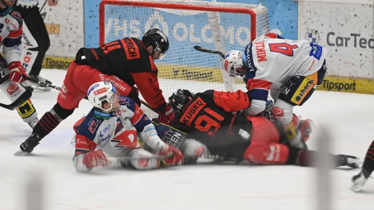Pardubice vyhrály v Olomouci a upevnily si vedení v extralize