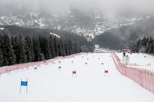 Sjezdovka na lyžařský SP ve Špindlerově Mlýně se chystá od začátku ledna