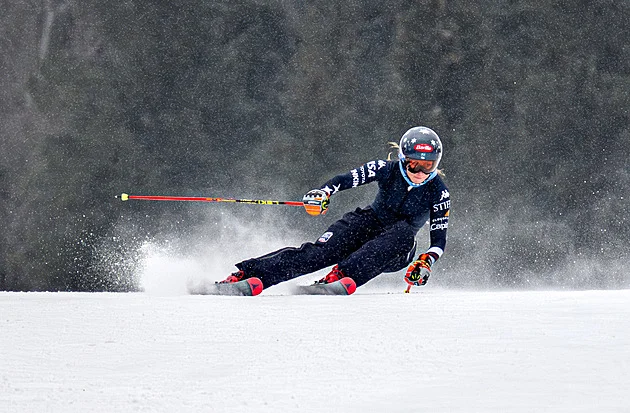 Shiffrinová už vyzkoušela černou sjezdovku, Špindl se chystá na rušný víkend