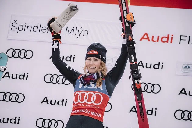 OBRAZEM: Královna Mikaela. Špindl fandil Shiffrinové, zapsal se do dějin