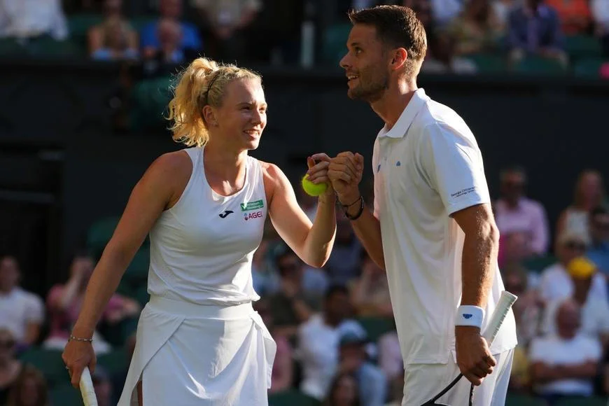 Hvězda Siniaková přehrála i muže. Její partner jančil tak, až Češku uvedl do rozpaků