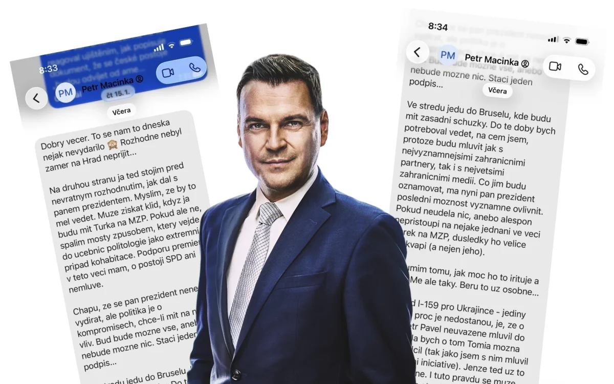 Pavel obvinil ministra Macinku z vydírání kvůli jmenování Turka