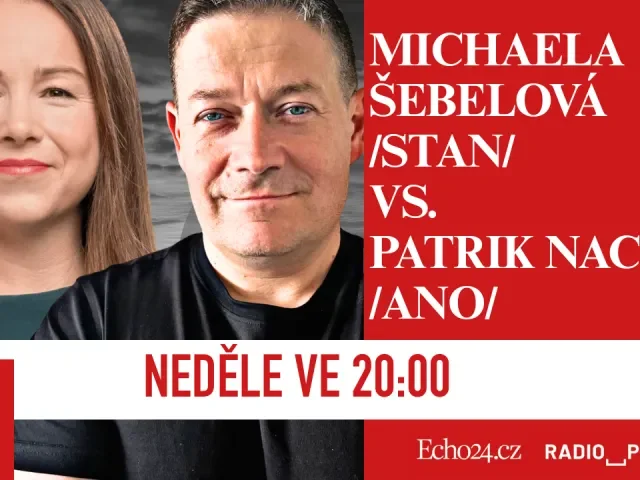 Macinka versus Pavel: Vydírání, nebo vyjednávání? Michaela Šebelová a Patrik Nacher hosty Echo Prime Time