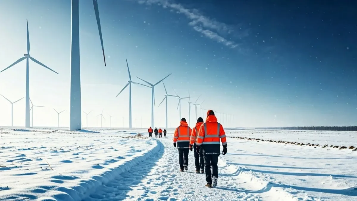 Zima učí Evropu, že sázka na větrnou energii je obrovskou chybou