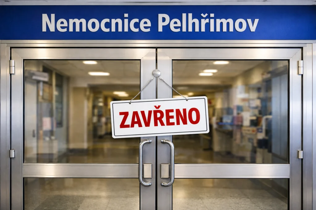 Pelhřimov volá SOS: Hrozí konec nemocnice. Město žádá zásah VZP, státu a kraje