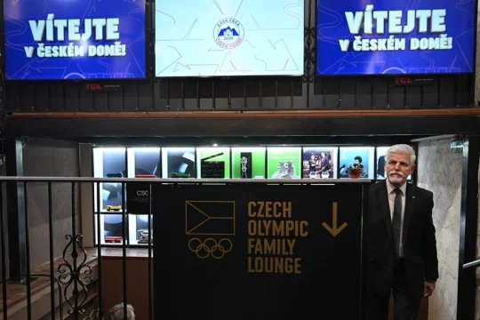 Sportovci i fanoušci mají na OH opět Český dům, otevřel jej prezident