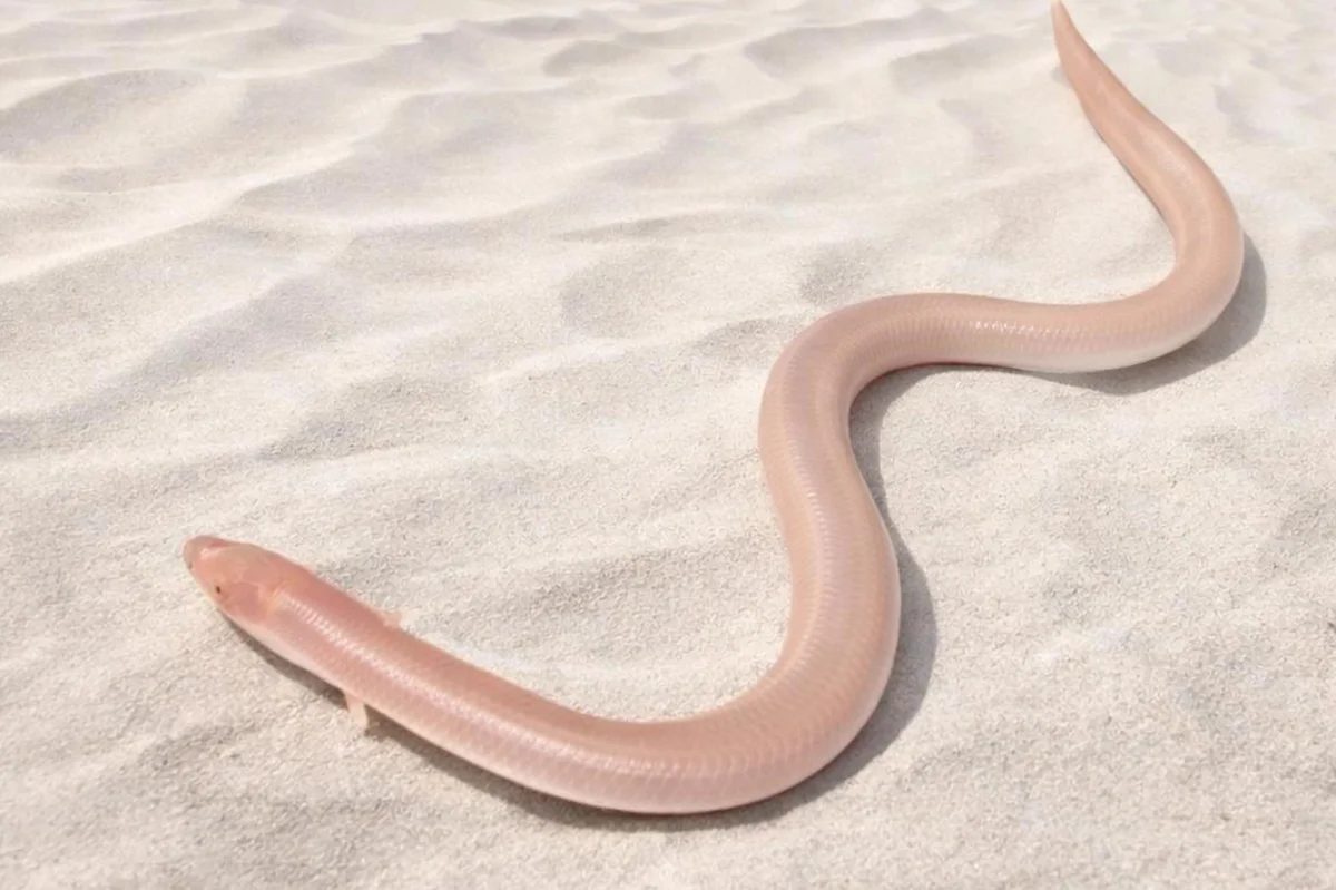 Pouštní ještěr, který plave pod pískem: Živého Šaj-Hulúda z Duny objevili na Madagaskaru