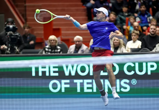 Svrčina byl rád, že premiérový zápas v Davis Cupu zvládl