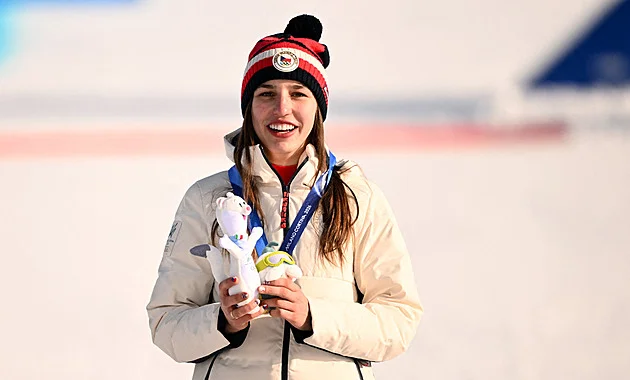 První zlato na olympiádě! Zuzana Maděrová má medaili v paralelním obřím slalomu