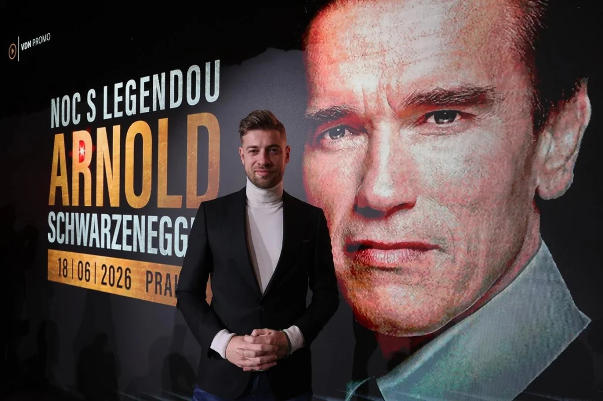 Arnold Schwarzenegger splnil sen jednomu českému klukovi. Petr Větrovský dostal hereckou legendu do Prahy