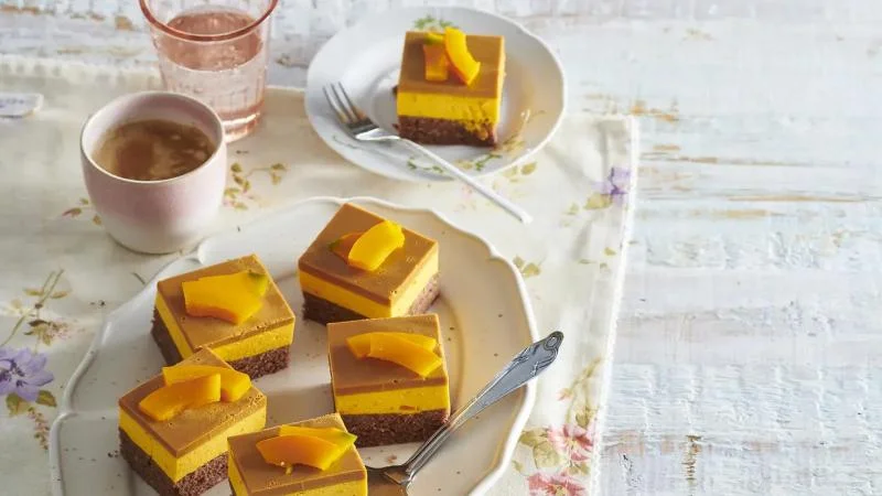 Dýňovo karamelové řezy