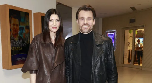 Mareš vzal po dlouhé době manželku do společnosti. Leoš a Monika se sladili do kůže