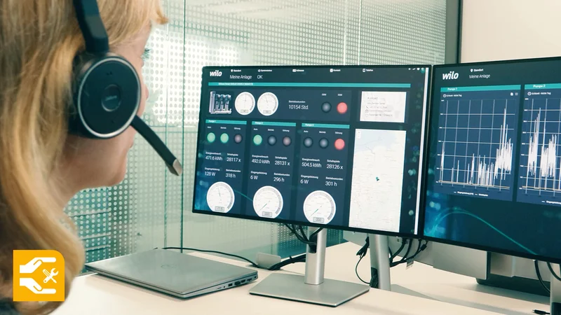 Malá porucha čerpadla může znamenat velký problém pro celý dům. Wilo-Monitor ji odhalí dřív, než způsobí škody